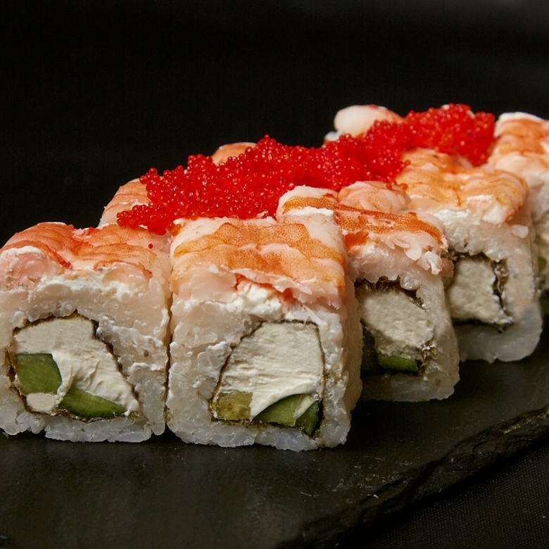 Аляска с креветками