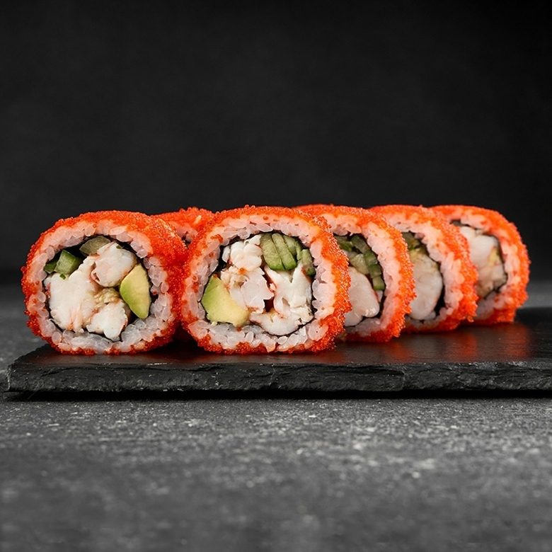 Калифорния максимум с креветками