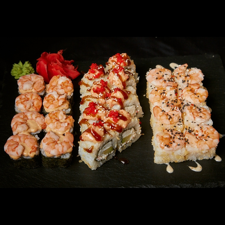 Только креветки